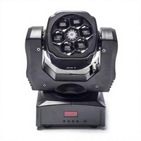 Lampu Panggung Mini 6-Head Bee Eye Moving Head DMX512 Laser Hijau Pencahayaan Disko