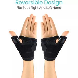 Muñequera para túnel carpiano, soporte para férula, estabilizador para <span class=keywords><strong>aliviar</strong></span> la <span class=keywords><strong>tendinitis</strong></span>, artritis, túnel carpiano, <span class=keywords><strong>dolor</strong></span>, reduce la recuperación, hombres y mujeres - Product Image 4