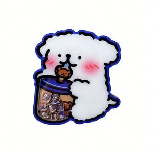 Llavero de acrílico personalizado con diseño de estrella animada, colgante de dibujos animados, llavero DIY personalizado - Product Image 6