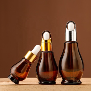 Factory Price Amber Glass Dropper <strong>Bottle</strong> Essential Oil Perfume <strong>Pipette</strong> <strong>Bottles</strong> Refillable Empty Container - Product Image 3