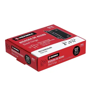 Master con unità 200 cerniera rettangolare 2 'nero, HERMEX - Product Image 4