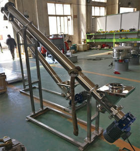 Butir Sekrup Auger Lift/Pasir Beton Sekrup Auger Conveyor/Fleksibel Shaftless Sekrup Auger Conveyor untuk Bubuk - Product Image 3