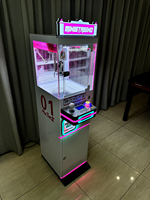 Mini machine à griffes Machine commerciale à petite grue-Jeu d'arcade à jetons à haut profit pour magasin de rue/parc d'attractions