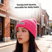 Gorro de Punto con Plumas de Peluche para Niños, Diseño de Animales, Divertido, 100% Acrílico, Lindo, Unisex, para Otoño, Días Festivos