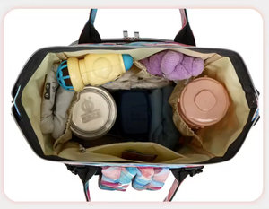 Mochila de Maternidade 3 em 1 Impermeável para Bebê, Estilosa, Grande, Personalizada, Bolsa de Fraldas - Product Image 5