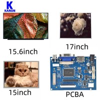 Interface Mipi Mcu Rgb Lvds, panneaux d'affichage TFT couleur de petite taille de 4,3 à 15,6 pouces, écran tactile résistif/capacitif, module LCD, 1 an