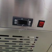Machine à glaces en acier inoxydable à 2 moules, faible bruit, pour la vente au détail de boissons