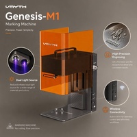 Marqueur laser double source haute vitesse pour outils de bijouterie, montures de lunettes, gobelets, étiquettes métalliques et gravure rotative personnalisée sur tasses
