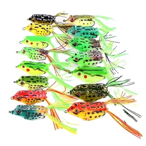 Topline Fournisseur vérifié Bass Topwater Leurres grenouilles souples Wobblers Minnow Crankbait pour la pêche à la mouche <span class=keywords><strong>Grenouille</strong></span> Leurres de pêche - Product Image 1