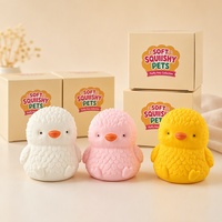 Jumbo Creative Cute Duck Decompression Squeeze Ball 18cm Slow Rebound Vent Fidget Toy Work Desk Stress Toy Blind Box Wholesale