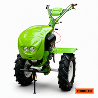 Motocultor de Gasolina de Gran Potencia con Transmisión por Engranajes, 14HP 16HP, Tanque de Combustible de 3.6L, Multifuncional, para Rusia y Ucrania, Proveedor Confiable