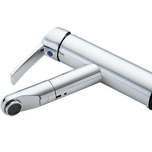 Chengming Basin Faucet Single Handle Pull Out <b>Spray</b> Deck <b>Mounted</b> Ceramic Valve Core - Product Image 3