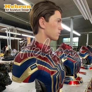Vente d'usine : Statue buste grandeur nature personnalisée du personnage de film <span class=keywords><strong>Tom</strong></span> <span class=keywords><strong>Holland</strong></span>, à vendre - Product Image 3