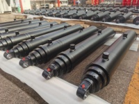 Cylindres de camion benne télescopique robustes à haute capacité, en acier chromé dur, pression 210 bars, à vendre, toutes tailles en stock