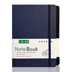 Carnets promotionnels en cuir PU en gros, cadeaux d'affaires, carnets A5 personnalisés en PU pour étudiants, papeterie publicitaire scolaire - Product Image 4