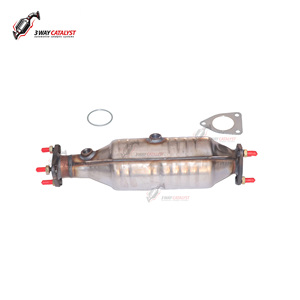 Ventas directas <span class=keywords><strong>de</strong></span> fábrica Escape OEM ODM Convertidor catalítico Silenciador Catalítico <span class=keywords><strong>de</strong></span> tres vías para Old Honda 3,0 Dual Oxygen - Product Image 6