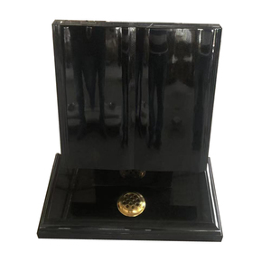 Черная Классическая гранитная Открытая книга надгробия памятники - Product Image 5