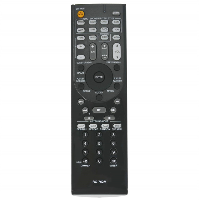 Universal  for ONKYO Receiver Audio Player RC-762M HT-S3400 AVX-290 HT-R390 HT-R290 HT-R380 HT-R538 HT-RC230 Controller