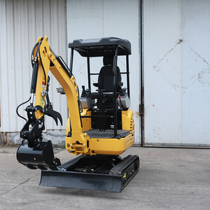 LIVRAISON GRATUITE Mini-excavatrice EURO 5 Moteur EPA Kubota Micro-excavatrice sur chenilles pour ferme 1 tonne 1,5 tonne Petites excavatrices à vendre - Product Image 2