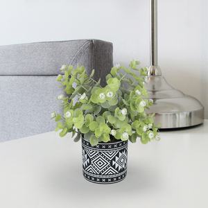 Vente <span class=keywords><strong>en</strong></span> gros 2025 Nouveaux pots de plantes artificielles Fleurs artificielles d'extérieur Verdure Décoration intérieure Aménagement paysager de jardin Vie quotidienne Noël Nouvel An - Product Image 5