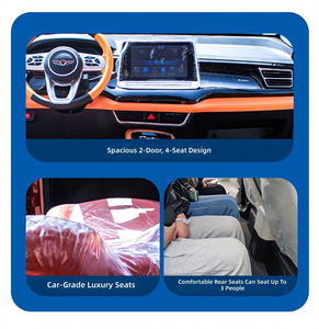 SUV électrique à basse vitesse 4 portes, autonomie 201-300 km, véhicule à énergie nouvelle, voiture électrique pour les déplacements domestiques et les trajets quotidiens des adultes - Product Image 3