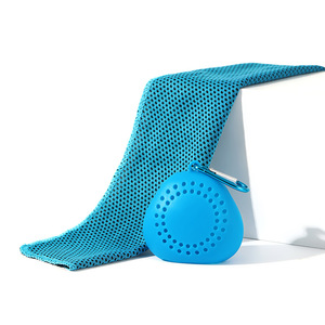 ผ้าขนหนูสำหรับออกกำลังกายกลางแจ้งเล่นกีฬาแบบพกพาพิมพ์โลโก้ได้ทำจากซิลิโคนฤดูร้อน - Product Image 6