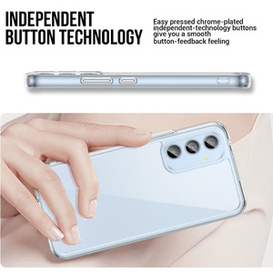 เคส TPU ใสแบบแข็ง PC มือถือเคสฟันด้าสำหรับ Samsung Galaxy A14 A34 A54 A13 <span class=keywords><strong>A23</strong></span> <span class=keywords><strong>A33</strong></span> A53 A03 <span class=keywords><strong>5G</strong></span> - Product Image 5