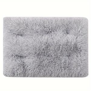 Estera de cama de perro de felpa larga gruesa cálida de invierno, estera de sofá de perro grande lavable, perrera suave para dormir, suministros para mascotas, productos para perros - Product Image 6