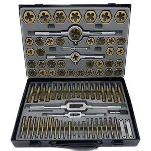 Premium 86Pcs Hss <strong>Tap</strong> <strong>and</strong> <strong>Die</strong> <strong>Set</strong> Threading <strong>Taps</strong> <strong>and</strong> <strong>Dies</strong> - Product Image 2