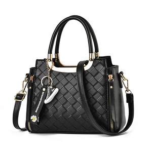 Sacs à main pour femmes en cuir <span class=keywords><strong>tendance</strong></span> noir en gros, design féminin, nouveau style décontracté, vintage - Product Image 1