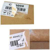 Étiquettes thermiques autocollantes en gros 60x40mm 40x30mm pour imprimantes thermiques, imperméables, résistantes à l'huile, échantillons gratuits, prix d'emballage