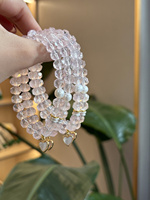 Bracelet en cristal naturel Sinyore - Quartz rose