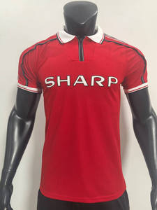 เสื้อฟุตบอลย้อนยุคสำหรับทีมสโมสรแมนเชสเตอร์ยูไนเต็ด ลิเวอร์พูล เชลซี อาร์เซนอล นิวคาสเซิล สเปอร์ส แมนเชสเตอร์ซิตี้ - Product Image 3