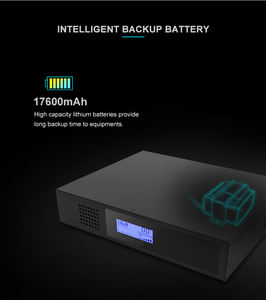 יצרן SKE מיני <span class=keywords><strong>UPS</strong></span> OEM DC <span class=keywords><strong>UPS</strong></span> 12V 52V <span class=keywords><strong>48V</strong></span> DC <span class=keywords><strong>UPS</strong></span> 120W עם סוללת ליתיום 17600mah - Product Image 2