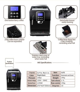 Commercial Fully Automatic Espresso Coffee Vending Machine Maker With for Restaurant Bakery Equipment COF-0987 Professional Stai - Product Image 6