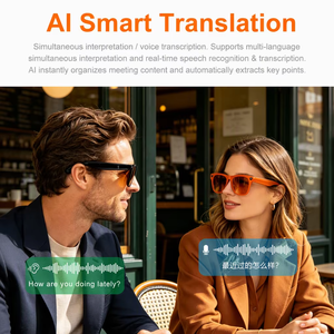 Nuevas Gafas Inteligentes Multifuncionales con IA, Traducción sin Retraso, Gafas Inteligentes Ligeras con IA, Bluetooth y Traductor - Product Image 4