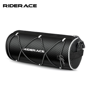 Sac de guidon circulaire RIDERACE pour vélo, sac à bandoulière portable, sac multifonctionnel pour cadre de VTT et vélo de route, pièce de vélo - Product Image 1