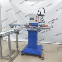 Machine de sérigraphie carrousel 1 couleur pour gants antidérapants