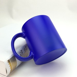 Ma Thuật Thay Đổi Màu Sắc Tùy Chỉnh 11Oz Trống Gốm Mugs Cup Tự Làm Thăng Hoa Với LOGO Của Bạn Hình Ảnh Hình Ảnh Tráng Quà Tặng In - Product Image 4