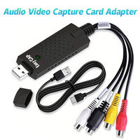 Adaptateur USB 2.0 vers RCA, convertisseur, carte de capture audio-vidéo, adaptateur de câble PC pour TV, DVD, VHS, dispositif de capture