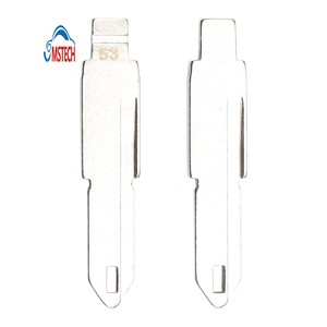 MS #53 (ne73/NB02) thay thế lưỡi Uncut Xe chìa khóa từ xa Xe Fob khẩn cấp lưỡi cho Renault Peugeot tự động trống Fob - Product Image 1