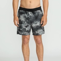 Shorts de bain et maillots de bain pour hommes en tissu recyclé imprimé, séchage rapide, haute qualité, vente en gros