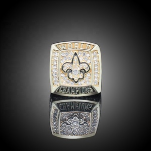 Di alta qualità 2009 New Orleans Saints NFL Super Bol campionato anelli classico calcio Memorial anello in lega - Product Image 2