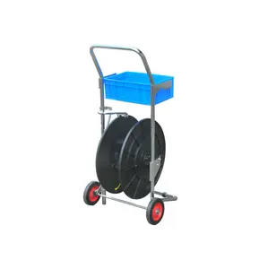 Huisdier Strapping Band Dispenser Hot Koop Gemakkelijk Te Verplaatsen Koord Pp Band Dispenser Trolley Winkelwagen