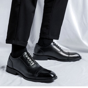 Chaussures pour hommes, chaussures de ville formelles, chaussures Oxford anglaises, chaussures Brock, chaussures de mariage pour marié - Product Image 2