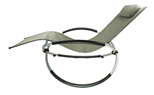 HOMFUL-<span class=keywords><strong>Silla</strong></span> <span class=keywords><strong>de</strong></span> descanso plegable con base circular, para <span class=keywords><strong>playa</strong></span>, giratoria, <span class=keywords><strong>mecedora</strong></span>, cero gravedad - Product Image 2