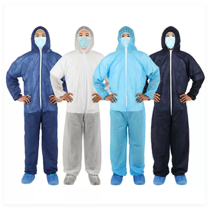 Overoles Desechables Personalizados al por Mayor, Traje de Protección PP/SF/SMS Microporoso, Ropa de Trabajo para la Industria Alimentaria - Product Image 2