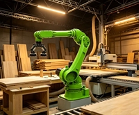 Bras de robot industriel à 6 axes LT2100-E-6, portée de 2100 mm, poids du robot de 750 kg pour la fabrication, la manutention et le soudage