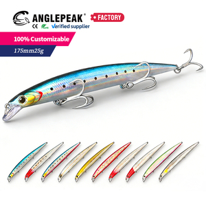 Esca Artificiale Galleggiante per Pesca in Acqua Dolce e Salata, 175mm 25g, per Spigola e Tonno Giallo - Product Image 5