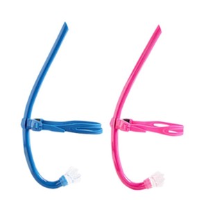Tube respiratoire frontal en silicone intégral pour la <span class=keywords><strong>plongée</strong></span> libre, idéal pour l'entraînement à la natation et au snorkeling des enfants - Product Image 2